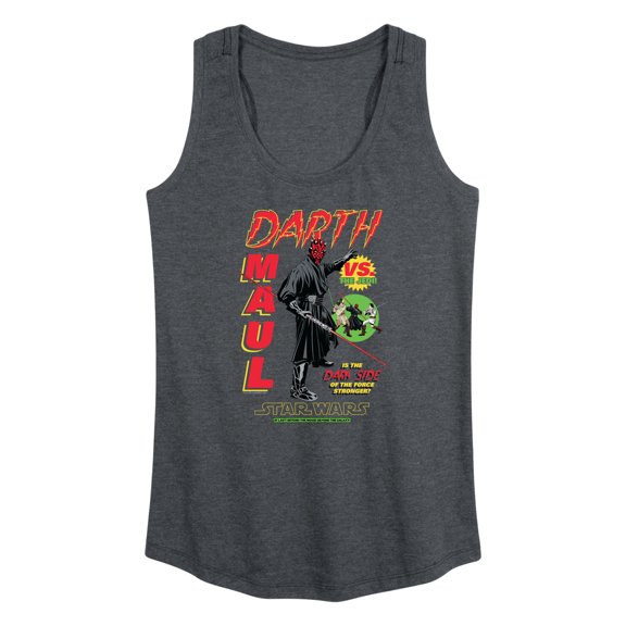 Star Wars - Darth Maul Ad - Women's Racerback Graphic Tank