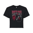 thumbnail image 1 of Star Wars - Darth Maul Collage - Juniors Cropped Graphic T-Shirt, 1 of 5