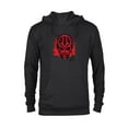 thumbnail image 1 of Star Wars Darth Maul Dark Side Villains Head Gothic Flames - Pullover Hoodie for Adults - Customized-Black, 1 of 5