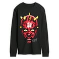 thumbnail image 1 of Star Wars - Darth Maul Face - Men's Long Sleeve Graphic T-Shirt, 1 of 5