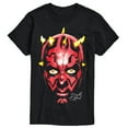 thumbnail image 1 of Star Wars - Darth Maul Face - Men's Short Sleeve Graphic T-Shirt, 1 of 5