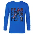 thumbnail image 1 of Star Wars Darth Maul Fear on Repeat - Long Sleeve T-Shirt for Men – Customized-Royal, 1 of 5