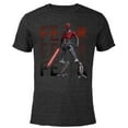 thumbnail image 1 of Star Wars Darth Maul Fear on Repeat - Short Sleeve Blended T-Shirt for Adults – Customized-Black, 1 of 5