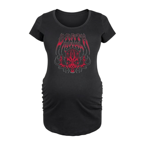 Star Wars - Darth Maul Heavy Metal - Maternity Scoop Neck Graphic T-Shirt