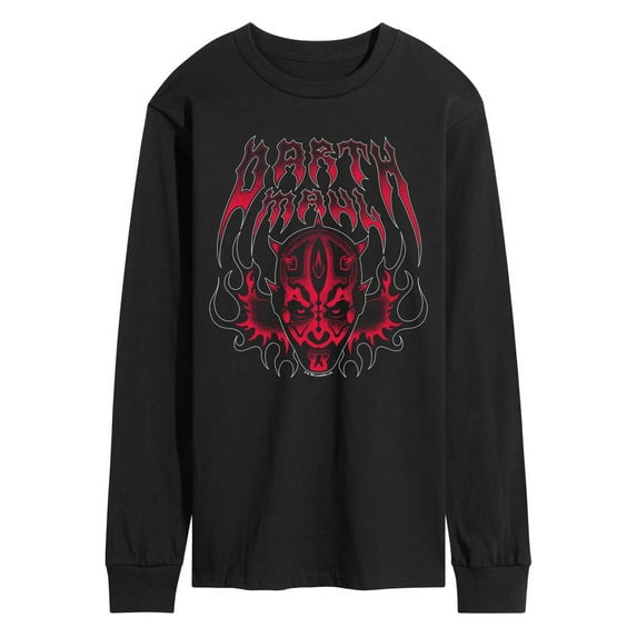 Star Wars - Darth Maul Heavy Metal - Men's Long Sleeve Graphic T-Shirt