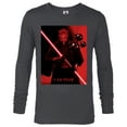 thumbnail image 1 of Star Wars Darth Maul I Am Fear- Long Sleeve T-Shirt for Men - Customized-Charcoal Heather, 1 of 5