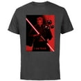 thumbnail image 1 of Star Wars Darth Maul I Am Fear- Short Sleeve Cotton T-Shirt for Adults - Customized-Charcoal, 1 of 5