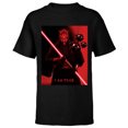 thumbnail image 1 of Star Wars Darth Maul I Am Fear- Short Sleeve T-Shirt for Kids - Customized-Black, 1 of 5