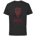 thumbnail image 1 of Star Wars Darth Maul Sith Lord - Short Sleeve Cotton T-Shirt for Adults - Customized-Black, 1 of 5
