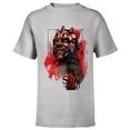 thumbnail image 1 of Star Wars Darth Maul Sith - Short Sleeve T-Shirt for Kids - Customized-Athletic Heather, 1 of 5