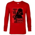 thumbnail image 1 of Star Wars Darth Vader 18th Birthday - Long Sleeve T-Shirt for Men - Customized-New Red, 1 of 5