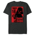thumbnail image 1 of Star Wars Darth Vader 18th Birthday - Short Sleeve Blended T-Shirt for Adults - Customized-Dark Heather, 1 of 5