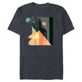 thumbnail image 1 of Star Wars Darth Vader Art Deco Profile - Short Sleeve Blended T-Shirt for Adults - Customized-Navy Heather, 1 of 5