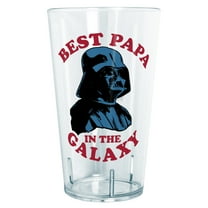 Star Wars Darth Vader Best Papa in the Galaxy Tritan Drinking Cup Clear 24 oz.