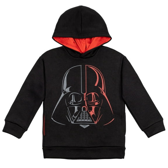 Star Wars Darth Vader Big Boys Fleece Pullover Hoodie Little Kid to Big Kid