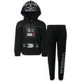 thumbnail image 1 of Star Wars Darth Vader Big Boys Fleece Pullover Hoodie and Pants Outfit Set Little Kid to Big Kid, 1 of 5