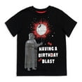 thumbnail image 1 of Star Wars Darth Vader Birthday Little Boys T-Shirt Toddler to Big Kid, 1 of 5