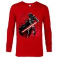 thumbnail image 1 of Star Wars Darth Vader Blueprint of a Sith Lord - Long Sleeve T-Shirt for Men - Customized-New Red, 1 of 5