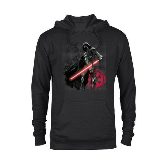 Star Wars Darth Vader Blueprint of a Sith Lord - Pullover Hoodie for Adults - Customized-Black