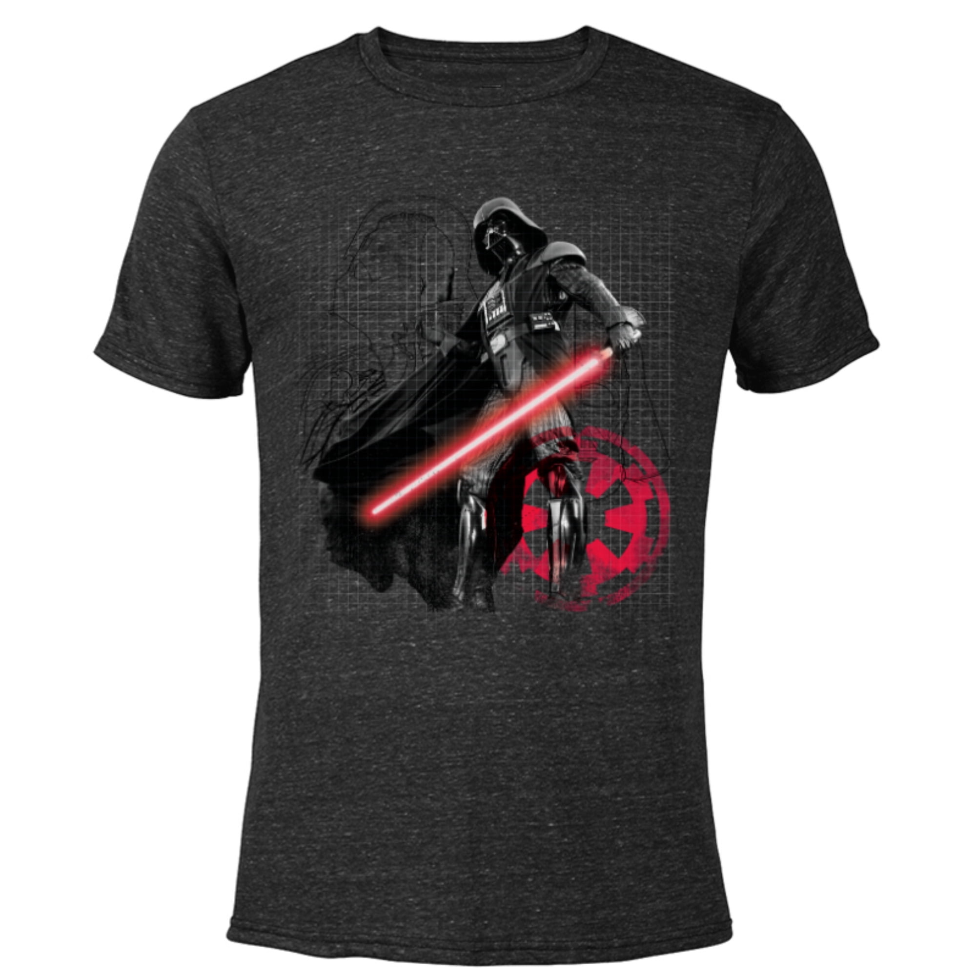 Star Wars Big Boys Sith Lord Vader T Shirt Gray Size Medium