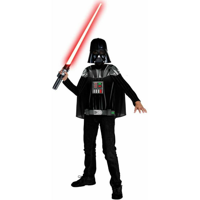 Star Wars Darth Vader Boy's Halloween Fancy-Dress Costume for Child, M (8-10)