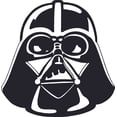 thumbnail image 1 of Star Wars Darth Vader Cartoon Character Wall Art Vinyl Sticker Design Decal Girls Boys Kids Bedroom Nursery Kindergarten Fun Home Children Room Decor Sticker Wall Art Vinyl Decor Size (20x18 inch), 1 of 1