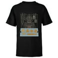 thumbnail image 1 of Star Wars Darth Vader Christmas Cookies Holiday - Short Sleeve T-Shirt for Kids - Customized-Black, 1 of 5
