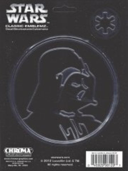Star Wars Darth Vader Chrome Emblem
