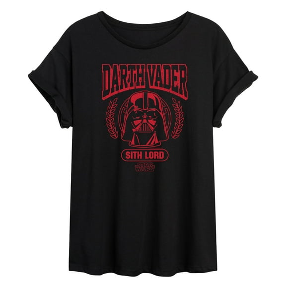 Star Wars - Darth Vader Collegiate - Women's Oversized Tee