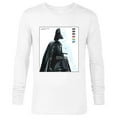 thumbnail image 1 of Star Wars Darth Vader Color by Numbers Sketch - Long Sleeve T-Shirt for Men - Customized-White, 1 of 5