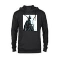 thumbnail image 1 of Star Wars Darth Vader Color by Numbers Sketch - Pullover Hoodie for Adults - Customized-Black, 1 of 5