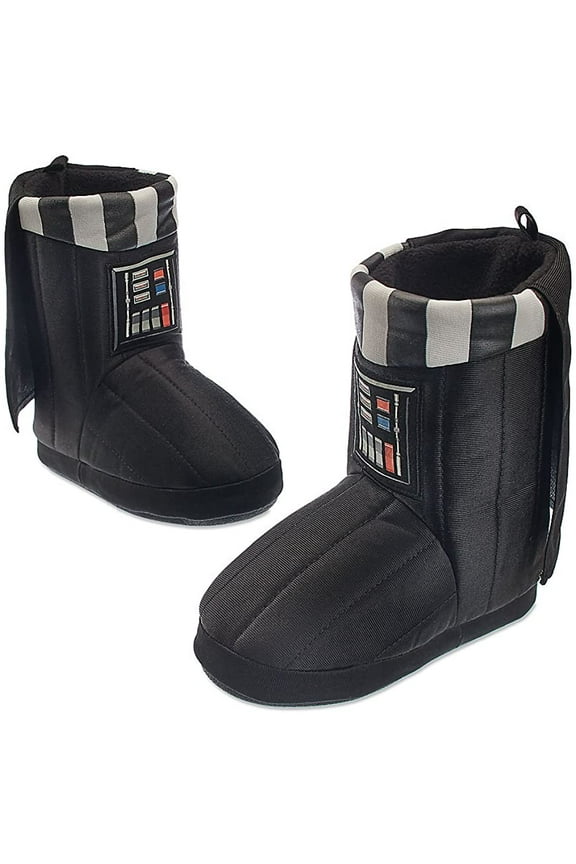 Darth Vader Costume Slippers Shoes Boy Size 13/1