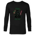 thumbnail image 1 of Star Wars Darth Vader Cute Christmas Holiday Merry Sith-mas - Long Sleeve T-Shirt for Men - Customized-Black, 1 of 5