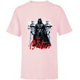 thumbnail image 1 of Star Wars Darth Vader and Stormtroopers Dark Side Besties - Short Sleeve T-Shirt for Kids - Customized-Soft Pink, 1 of 5
