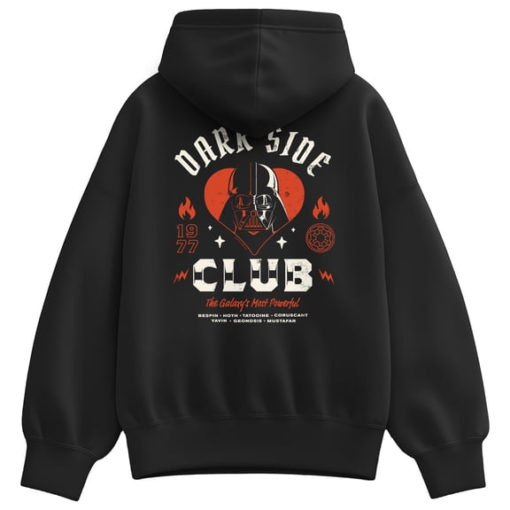 Star Wars - Darth Vader Dark Side Club Women's Oversized Fleece Hoodie Sweatshirt