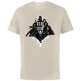 thumbnail image 1 of Star Wars Darth Vader Dark Side Galactic Villains Gothic - Short Sleeve Cotton T-Shirt for Adults - Customized-Natural, 1 of 5
