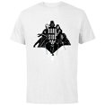 thumbnail image 1 of Star Wars Darth Vader Dark Side Galactic Villains Gothic - Short Sleeve Cotton T-Shirt for Adults - Customized-White, 1 of 5