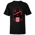 thumbnail image 1 of Star Wars Darth Vader Dark Side Villains Tribal Gothic - Short Sleeve T-Shirt for Kids - Customized-Black, 1 of 5
