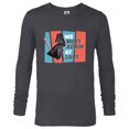 thumbnail image 1 of Star Wars Darth Vader Dark Side We Meet Again at Last - Long Sleeve T-Shirt for Men - Customized-Charcoal Heather, 1 of 5