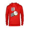 thumbnail image 1 of Star Wars Darth Vader Death Star Best Dad Ever - Pullover Hoodie for Adults - Customized-Red, 1 of 5