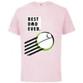 thumbnail image 1 of Star Wars Darth Vader Death Star Best Dad Ever - Short Sleeve Cotton T-Shirt for Adults - Customized-Soft Pink, 1 of 5