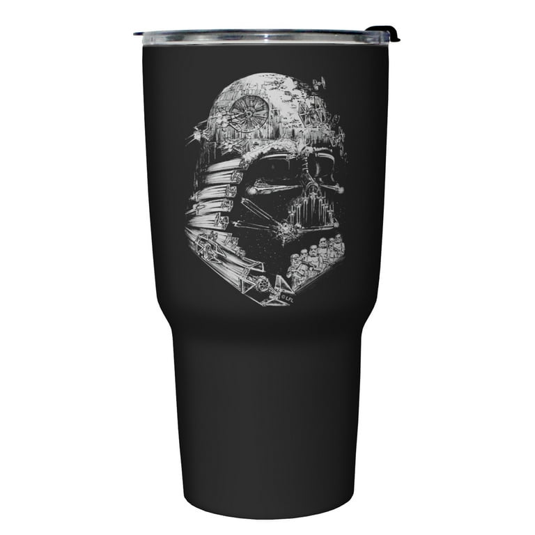 Star Wars Darth Vader Death Star Collage Stainless Steel Tumbler w