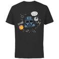 thumbnail image 1 of Star Wars Darth Vader Drawing I Am Your Father - Short Sleeve Cotton T-Shirt for Adults - Customized-Black, 1 of 5