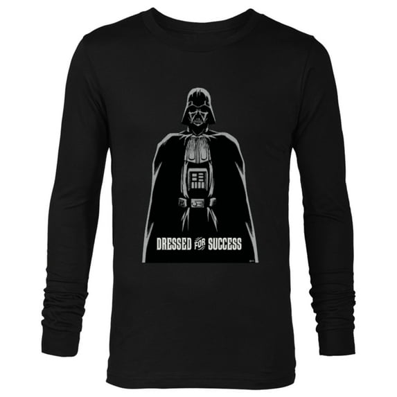 Star Wars Darth Vader Dressed for Success - Long Sleeve T-Shirt for Men - Customized-Black