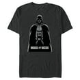 thumbnail image 1 of Star Wars Darth Vader Dressed for Success - Short Sleeve Blended T-Shirt for Adults - Customized-Dark Heather, 1 of 5