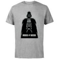 thumbnail image 1 of Star Wars Darth Vader Dressed for Success - Short Sleeve Cotton T-Shirt for Adults - Customized-Athletic Heather, 1 of 5