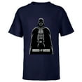 thumbnail image 1 of Star Wars Darth Vader Dressed for Success - Short Sleeve T-Shirt for Kids - Customized-Navy, 1 of 5
