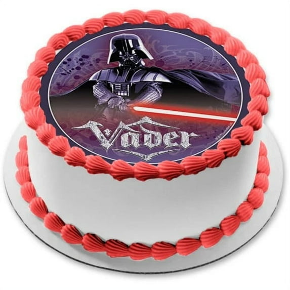 Star Wars Darth Vader Birthday Cake Topper, by A Birthday Place