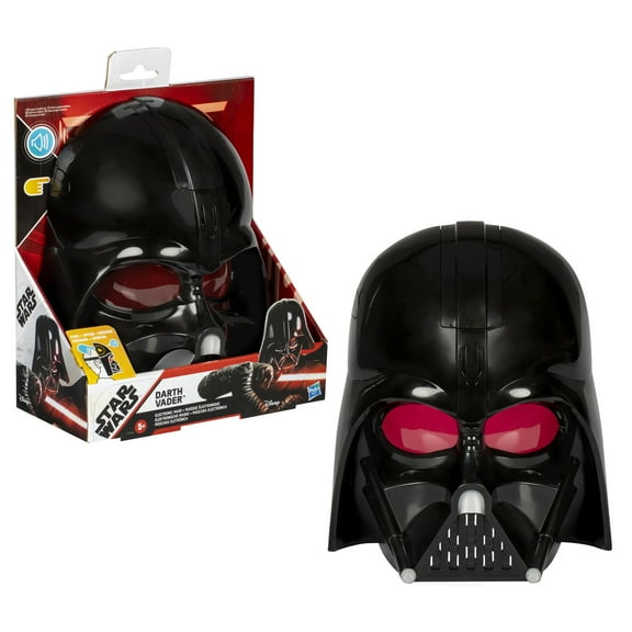 Star Wars Darth Vader Electronic Mask, Star Wars Gifts for Kids, Ages 5+