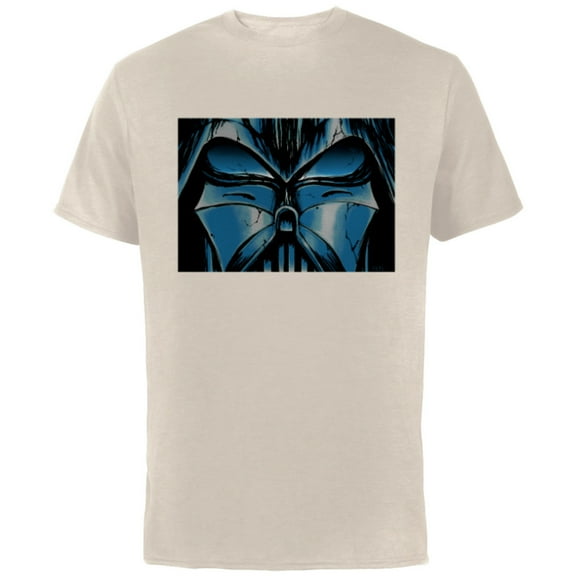 Star Wars Darth Vader Eyes Comic Book Artwork - Short Sleeve Cotton T-Shirt for Adults - Customized-Natural